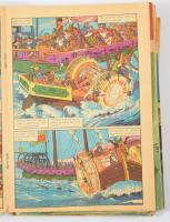 1976-1990 Mozaik képregényújságok gyűjteménye, 1976/2. és 1990/7. közötti számok, nem teljes