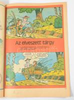 1982-1989 Kockás képregényújság 22 db száma (1982/2-3., 1983/4., 5-17., 23., 28., 32., 33., 35.), ve...