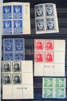 Tartalmas, IZRAELI levélzáró gyűjtemény 8 lapos berakóban / Israeli poster stamp collection in 8 pag...
