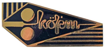 1971. "Székesfehérvári Könnyűfémmű hengermű avatás" kétoldalas, műgyantás fém plakett, eredeti dísztokban (35x80mm) T:AU