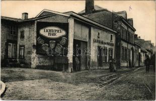 1916 Witry-les-Reims. Ruhequartier, Lichtspielhaus, Café / WWI German military, cinema, café (EK)