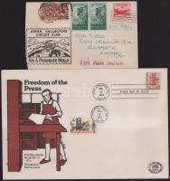 USA 11 db küldemény