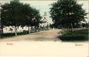 Kumla, Kyrkan / church, street