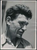 Jelzés nélkül: Férfiportré, fotó, 24×18 cm