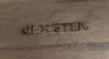 Ezüst (Ag) karperec, jelzett, 925 ezrelékes, nettó 14,6g