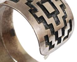 Ezüst (Ag) karperec, mexikói, 925 ezrelékes, jelzett, nettó 69g