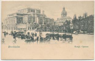 Stockholm, Kongl. Operan / Royal Opera. Axel Eliassons Konstförlag Emb. (fl)