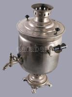 Nagy méretű fém szamovár 50 cm Jelzett