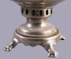 Nagy méretű fém szamovár 50 cm Jelzett