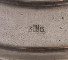 Nagy méretű fém szamovár 50 cm Jelzett