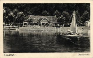 Badacsony Halászcsárda vitorlással