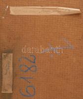 Máriási Masznyik Iván (1928-1997): Tenger mélyén. Olaj, farost, jelezve jobbra lent, hátoldalon Mári...