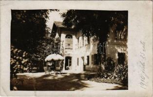 1910 Budapest (?), villa, nyaraló. photo (EK)