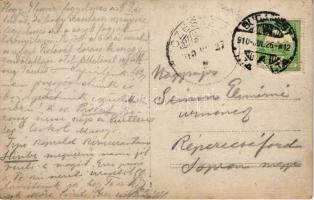 1910 Budapest (?), villa, nyaraló. photo (EK)