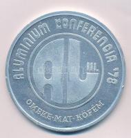 1978. "Alba Regia - Székesfehérvár / Alumínium Konferencia 1978 - OMBKE-MAT-KÖFÉM" kétolda...