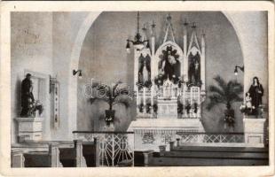 Budapest XIII. Angyaföld, De Paul Szent Vince Szeretet Leányai elmegyógyintézet kápolnája, belső (EB)