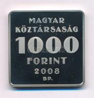 2008. 1000Ft Cu-Ni "Telefonhírmondó - Puskás Tivadar" kapszulában T:PP fo. Adamo EM216