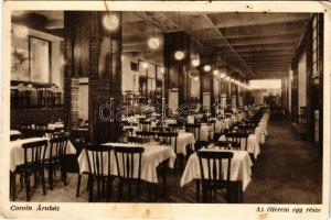 Budapest VIII. Corvin Áruház, az étterem egy része, belső (fl)