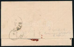 1871 1867 5kr levélen "ALT-GRADISKA" - Triest