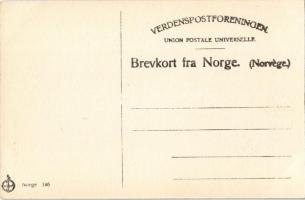 Norge, Lappekone med Barn / Laplander (Sami) folklore, Lapp wife with child