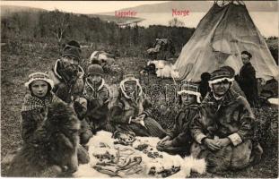 Norge, Lappeleir / Laplander (Sami) folklore