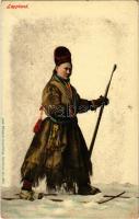 Norge, Lappland / Laplander (Sami) folklore (worn corners)