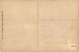 Bergen, Stavekirken paa Fantoft / Fantoft Stave Church. C. Ellersten's advertisement "Fine...