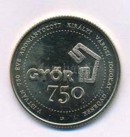 2021. 750Ft "Győr 750 éve város" Cu-Ni-Zn kapszulában T:BU