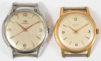 2 darab karóra, közte Marvin, nem működik, szíj nélkül