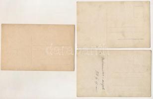 5 db RÉGI katonai témájú fotós képeslap / 5 pre-1945 military photo postcards