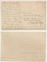 5 db RÉGI katonai témájú fotós képeslap / 5 pre-1945 military photo postcards