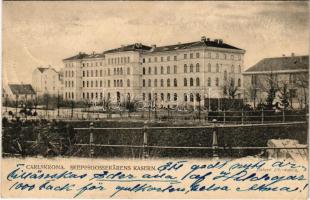 Karlskrona, Carlskrona; Skeppsgossekarens Kasern / navy barracks (Rb)