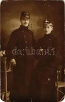 Magyar katonatisztek / Hungarian military officers. photo (kopott sarkak / worn corners)