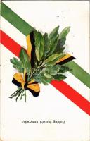 1916 Boldog Húsvéti Ünnepeket! Osztrák-magyar katonai üdvözlőlap / Austr-Hungarian K.u.k. military greeting art postcard. H. H. i. W. Nr. 1298. (EK)