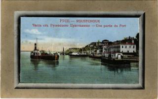 Ruse, Rousse, Rusze, Russe, Roustchouk, Rustschuk; Une partie du Port / port, steamship. Edit. J. Ka...