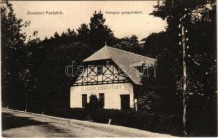 Parád, Parádfürdő Hidegvíz-gyógyintézet. Kiadja: A parádi fogy. szövetkezet (EB)