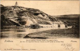 1905 Pleven, Le lieu ou capitula Osman-Pacha en 1877 pres la riviere Vite / The place where Osman Pa...