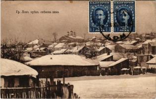 1923 Lom, general view during a snowy winter (EK)