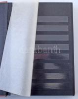 Philux 3 db fekete lapos, A/4-es berakó barna borítóval: 2 db 16 lapos és 1 db 12 lapos, mindegyik ú...