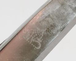 Szabász olló, fém, h: 24 cm