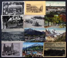 200 db RÉGI külföldi város képeslap / 200 pre-1945 foreign town postcards