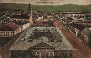 Máramarossziget with main square (EB)