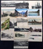 110 db RÉGI külföldi város képeslap / 110 pre-1945 foreign town postcards
