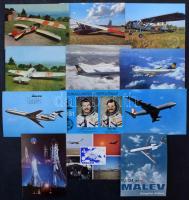 REPÜLŐ, ŰRHAJÓ - 115 db MODERN képeslap / AIRCRAFT, SPACESHIP - 115 modern postcards