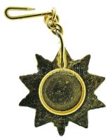 1970. "Felszabadulási Jubileumi Emlékérem" aranyozott, műgyantás bronz kitüntetés miniatűr...