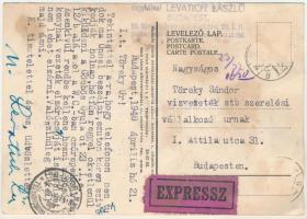 1940 Magyarok ezek? Gúnyos antiszemita propaganda lap. Felelős kiadó nagykálnai Levatich László, Hel...