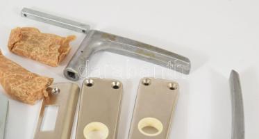 Ajtózár, kulcsos, kilincses, forgógombos hengerzárral