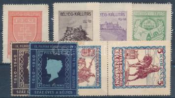 Magyar levélzáró tétel berakólapon