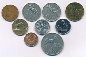 Zambia 1964. 1Sh Cu-Ni + 1968-1992. 1n-10K (8xklf) T:XF-F
Zambia 1964. 1 Shilling Cu-Ni + 1968-1992...