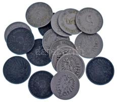 Német Birodalom 1875-1921. 5pf (17xklf) T:XF-F German Empire 1875-1921. 5 Pfennig (17xdiff) C:XF-F